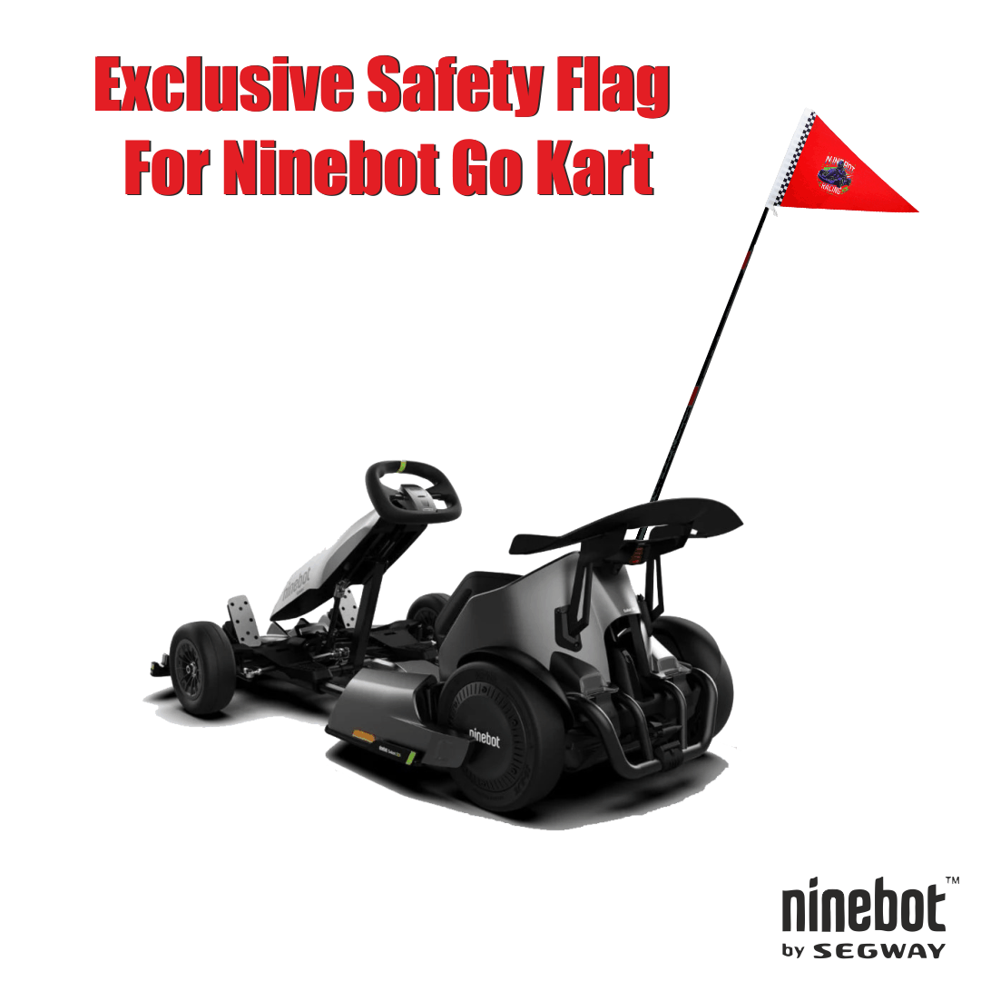 Premium Red Safety Flag for Ninebot Go Kart – Max Visibility & Enhanced Safety