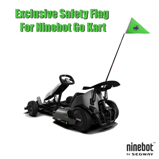 Premium Green Safety Flag for Ninebot Go Kart – Max Visibility & Boosted Safety