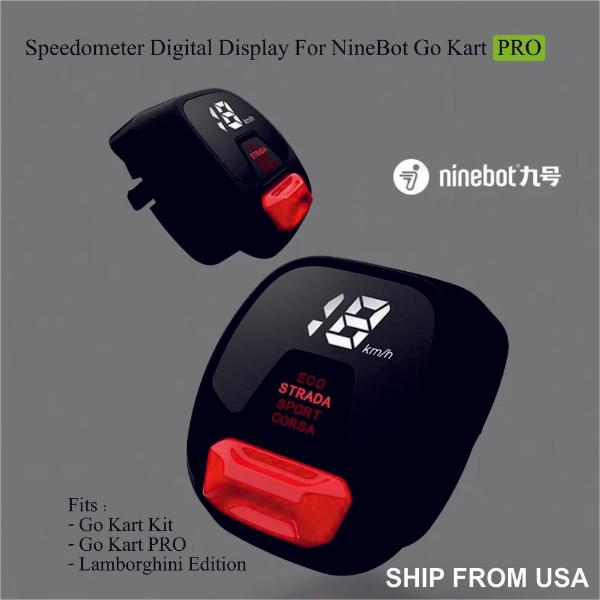 Speedometer Digital Display Kit   Speed Mode Select For Segway Ninebot Gokart